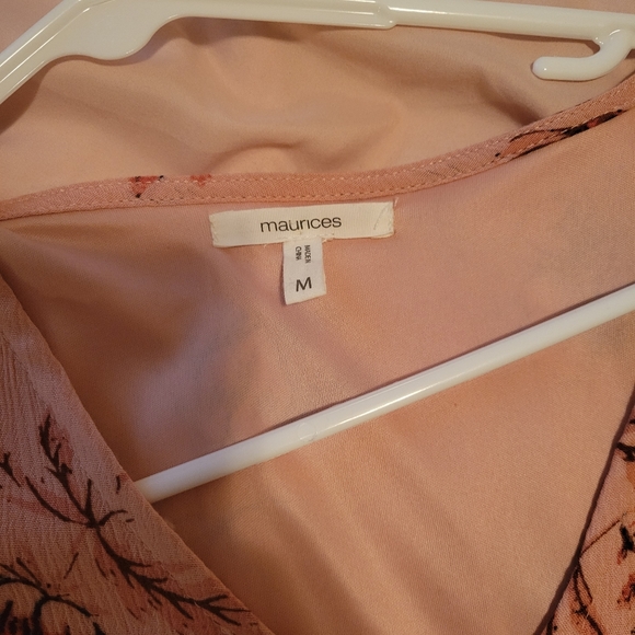 Maurices Pink Flower Dress - Picture 5 of 5